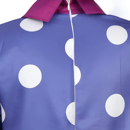 Polka Dot Halloween Costume Dress with Optional Wig | Playful Cosplay Outfit for Kids and Adults