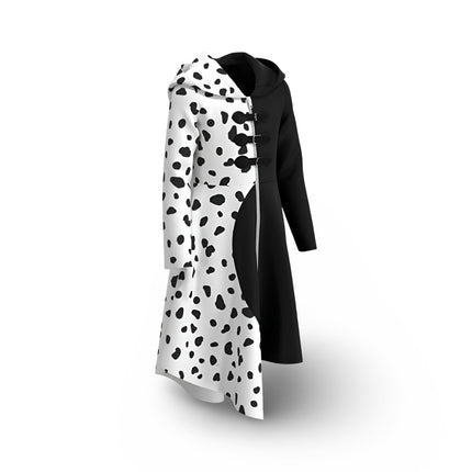 Spotted Dress Cape Cosplay Costume for Kids and Adults | Bold Character Outfit for Halloween and Themed Events