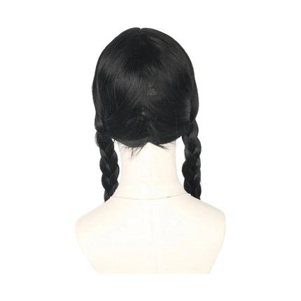 Halloween Costume Wig with Braided Hair Design | Easy Dress Up Accessory for Themed Parties and Events