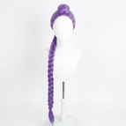 Purple Long Braid