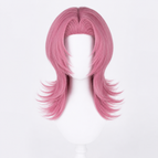 Pink Medium Layered Wig