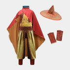 Jumpsuit + Wristbands + Hat + Cloak / 3-4 Years