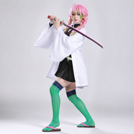 Anime Kimono Costume Set with Matching Outerwear | Complete Cosplay Outfit for Themed Events and Dress-Up