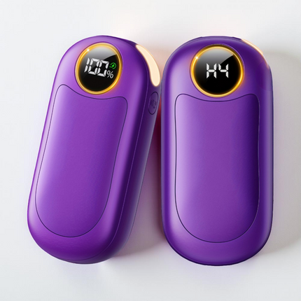 Electric Hand Warmer Set with Rechargeable Batteries | Compact Pocket Heater for Cold Weather Comfort