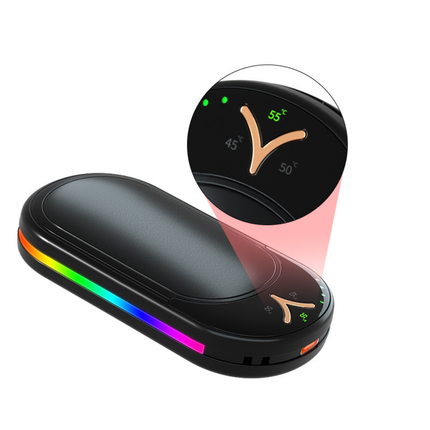 Electric Hand Warmer Set with Rechargeable Battery | Portable Pocket Heater for Cold Weather Comfort