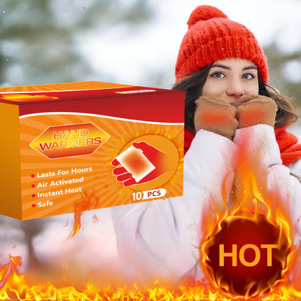 Disposable Hand Warmers Heat Packs with Carbon Fiber | Instant Warmth for Outdoor Activities and Cold Weather