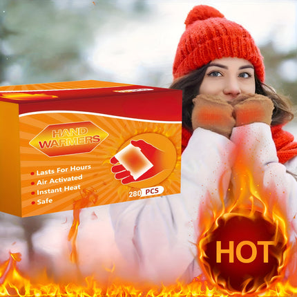 Disposable Hand Warmers Heat Packs with Carbon Fiber | Instant Warmth for Outdoor Activities and Cold Weather