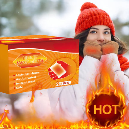 Disposable Hand Warmers Heat Packs with Carbon Fiber | Instant Warmth for Outdoor Activities and Cold Weather