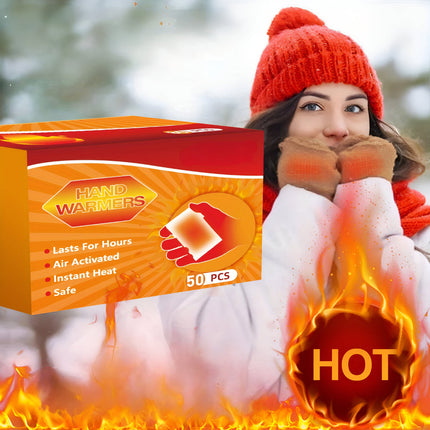 Disposable Hand Warmers Heat Packs with Carbon Fiber | Instant Warmth for Outdoor Activities and Cold Weather