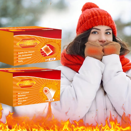 Disposable Hand Warmers Heat Packs with Carbon Fiber | Instant Warmth for Outdoor Activities and Cold Weather