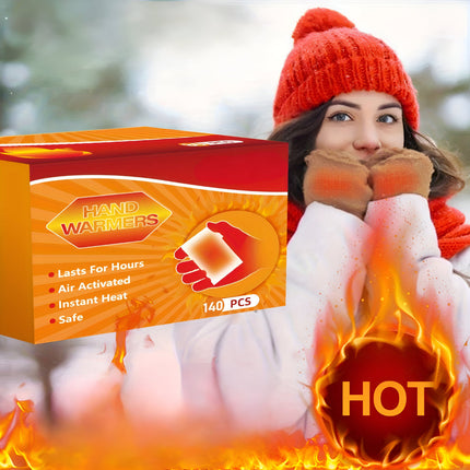 Disposable Hand Warmers Heat Packs with Carbon Fiber | Instant Warmth for Outdoor Activities and Cold Weather