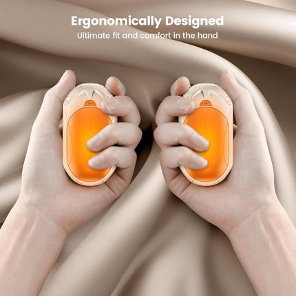 Rechargeable Hand Warmers Set with 20-Hour Battery Life | Electric Pocket Heaters for Cold Weather Comfort