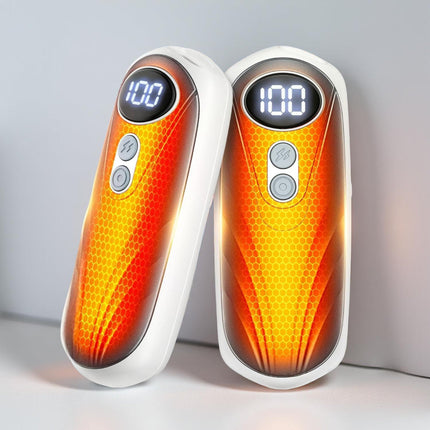 Rechargeable Hand Warmers with LED Display & 5 Heat Levels | Instant Warmth for Cold Weather Comfort
