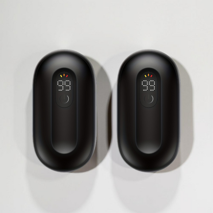 Rechargeable Magnetic Hand Warmers Set with LED Display | 3 Heat Levels for Quick Pocket Warmth