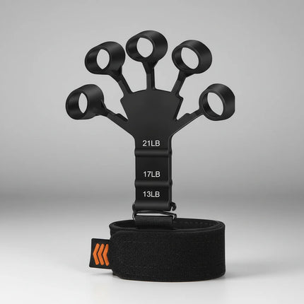 Finger Strengthener Hand Grip Trainer with Adjustable Resistance | Portable Exerciser for Improved Grip and Finger Control