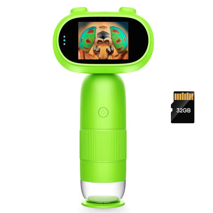 Handheld Digital Microscope with 1000x Magnification | 2-Inch IPS Screen for Detailed Exploration 0