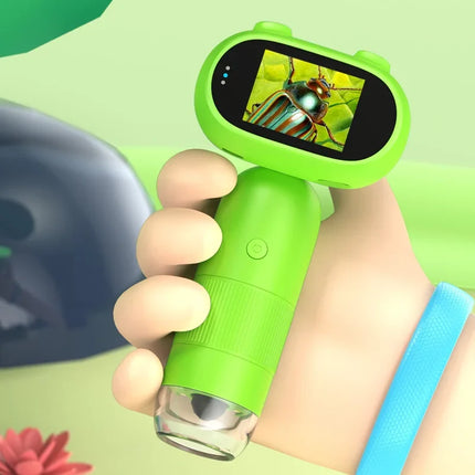 Handheld Digital Microscope with 1000x Magnification | 2-Inch IPS Screen for Detailed Exploration 4