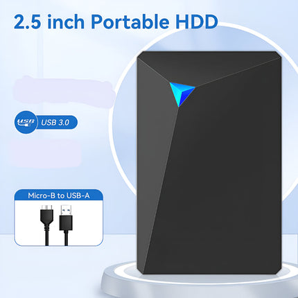Portable External Hard Drive with USB 3.0 for Fast Data Transfer | Slim Design for Easy Travel and Compatibility