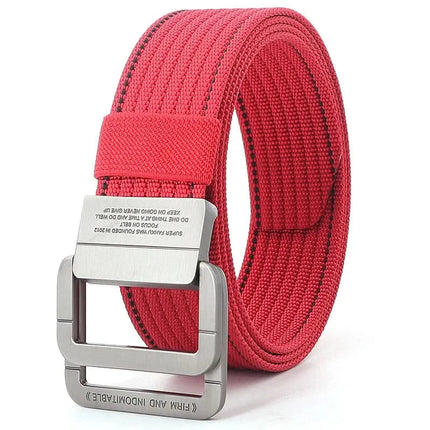 Mens Belts, Adjustable Canvas Web Belt for Jeans – image 8
