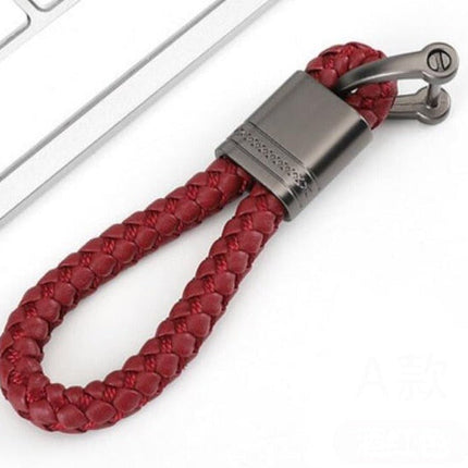Braided Keychain for Car Keys, Key Ring with Long Loop for Belt – image 17