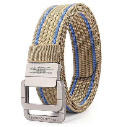 Mens Belts, Double Ring Buckle Belt for Men and Women – image 15