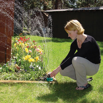 Lawn Sprinkler, 360 Degree Adjustable Water Sprinkler for Garden and Flower Beds