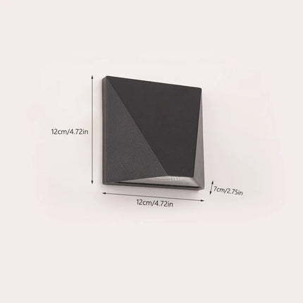 LED Wall Light with IP65 Waterproof Protection | Modern Aluminium Fixture for Outdoor Ambience