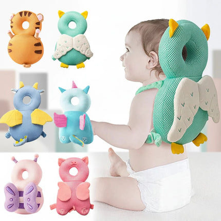 Baby Head Protection Pillow with Soft Cotton Filling | Lightweight Safety Backpack for Toddlers