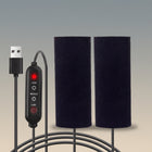 Heated Motorcycle Grips, USB Powered Heated Bike Grips with Temperature Control, Motorcycle Accessories for Winter_00