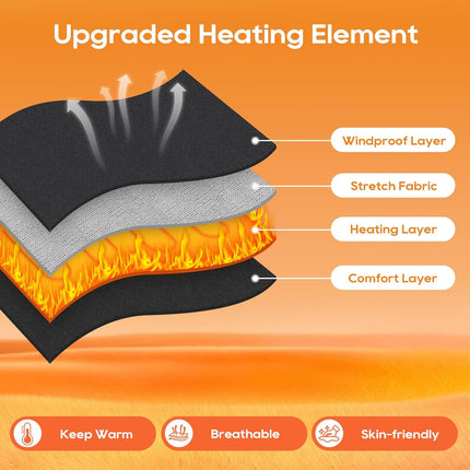 Heated Socks with App Control and 4 Heat Levels | Ultimate Outdoor Comfort for Cold Weather Activities