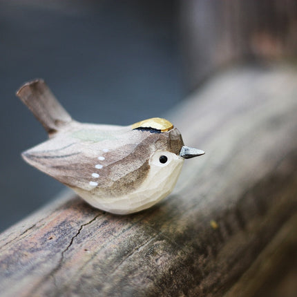 Wooden Ornaments, Scandinavian Bird Ornaments and Bird Figurines