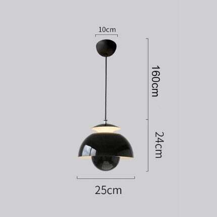 Scandinavian LED Pendant Light with Artful Flower-Bud Design | Energy-Efficient Modern Illumination for Home Décor