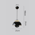 Modern Pendant Light, Scandinavian LED Hanging Light for Kitchen and Dining Room, Bedroom Light Fixture_05