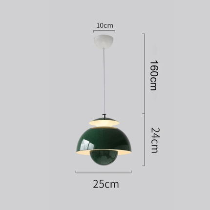 Scandinavian LED Pendant Light with Artful Flower-Bud Design | Energy-Efficient Modern Illumination for Home Décor