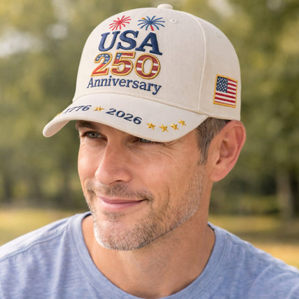 Veterans Baseball Cap with Patriotic Embroidery | Adjustable Men's Hat for Casual Wear and Support