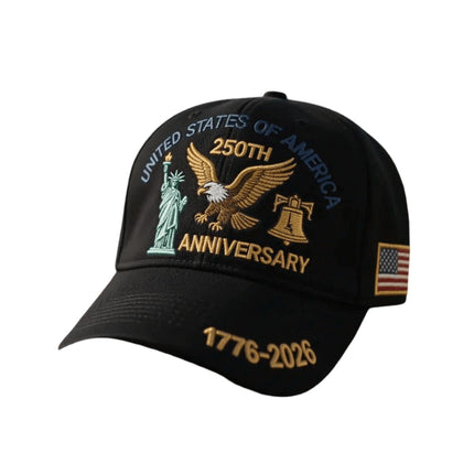 Veterans Baseball Cap with Patriotic Embroidery | Adjustable Men's Hat for Casual Wear and Support