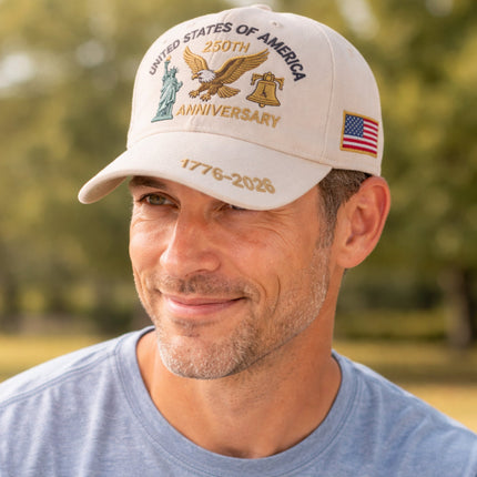 Veterans Baseball Cap with Patriotic Embroidery | Adjustable Men's Hat for Casual Wear and Support