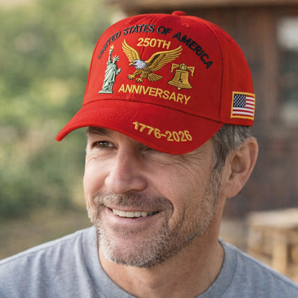 Veterans Baseball Cap with Patriotic Embroidery | Adjustable Men's Hat for Casual Wear and Support