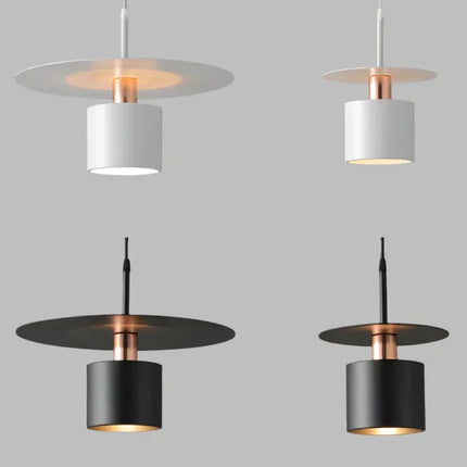 Pendant Ceiling Light with Modern Geometric Design | Adjustable Downward Illumination for Dining and Living Spaces