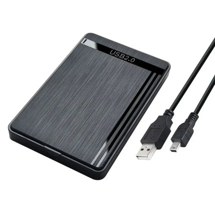 External Hard Drive Portable SSD Enclosure with USB 3.0 | Fast 6Gb/s Data Transfer for Up to 6TB Storage