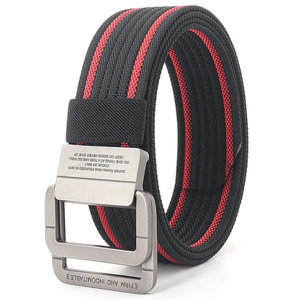 Mens Belts, Double Ring Buckle Belt for Men and Women – image 7
