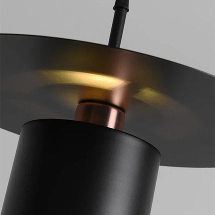 Pendant Ceiling Light with Modern Geometric Design | Adjustable Downward Illumination for Dining and Living Spaces
