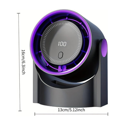 USB Portable Desk Fan with Adjustable Airflow | Compact Cooling Solution for Home and Office Use