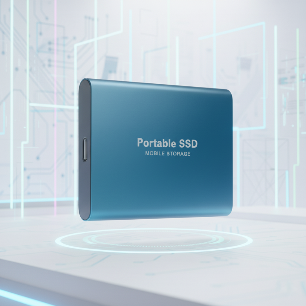 High-Speed Portable SSD | 128GB Mobile Storage Device with USB 3.1 Connectivity | Compact Design for Easy Data Transfer 0