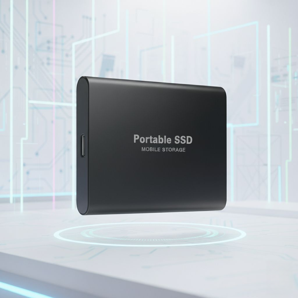 High-Speed Portable SSD | 128GB Mobile Storage Device with USB 3.1 Connectivity | Compact Design for Easy Data Transfer 2