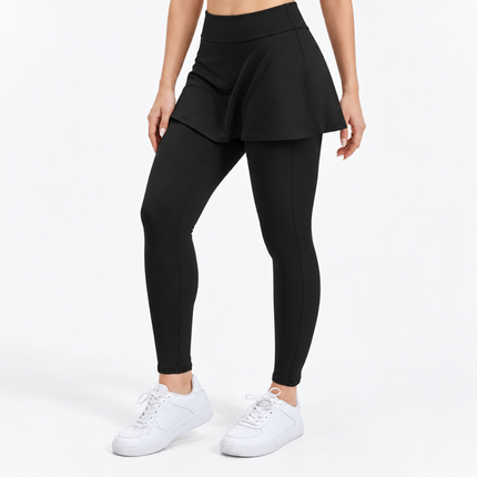 Flared Leggings for Women, High Waist Leggings, Wide Leg Flared Pants, Womens Yoga Pants for Workout and Casual Wear_02