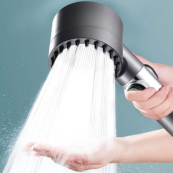 Shower Head with Filter, High Pressure Shower Head with 9 Layer Filtration for Limescale, Shower Head Replacement