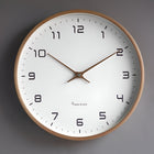 Wall Clock Modern Minimalist, Nordic Wood Frame Wall Clock, Wooden Wall Clocks for Home Decor_07