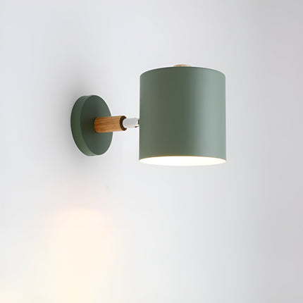 Scandinavian Wall Lamp with Adjustable Shade | Soft Pastel Design for Cozy Lighting