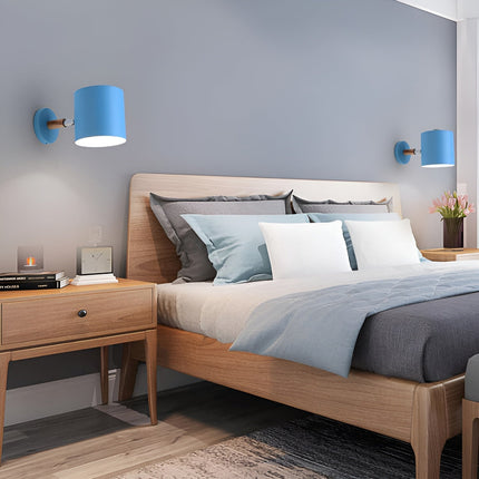 Scandinavian Wall Lamp with Adjustable Shade | Soft Pastel Design for Cozy Lighting